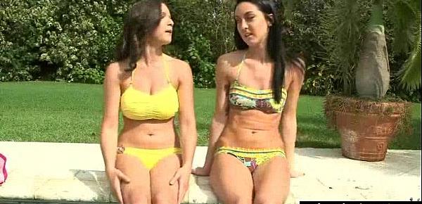  Lots Of Kiss And Licks From Cute Lovely Lesbians clip-29